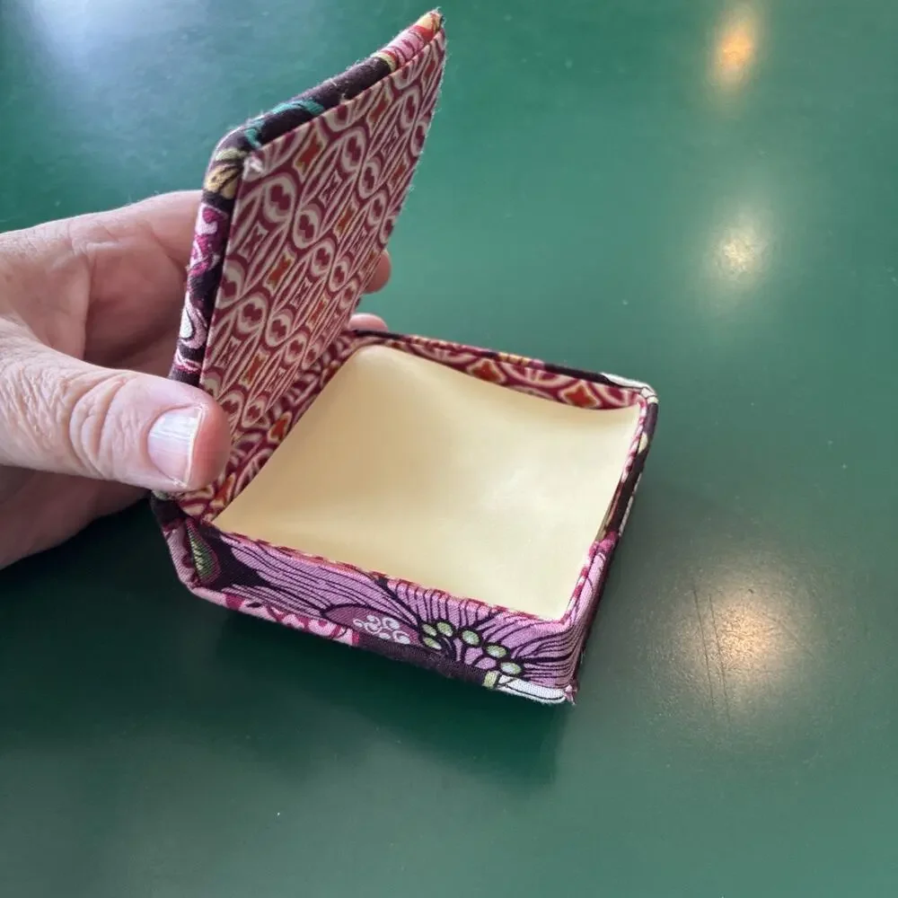 Vera Bradley Mod Floral Pink Sticky Note Holder Office Supplies Post It